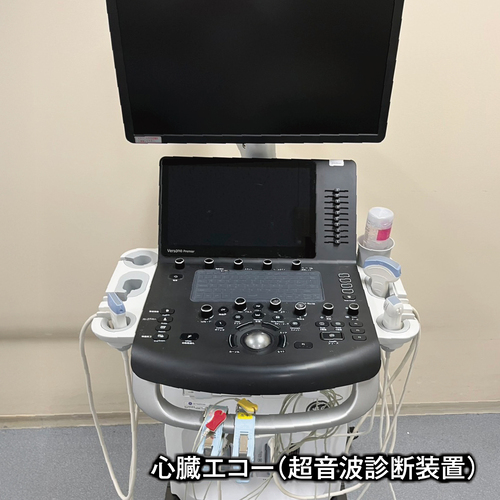 心電図エコー画像